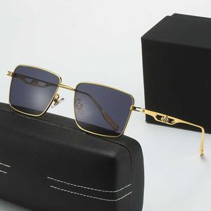 Mode Mercedes-Benz haut lunettes de soleil personnalité évider pour les hommes lunettes carrées de mode benz de Maybach avec logo et boîte