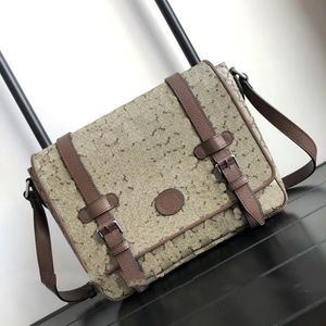 Fashion Messenger Bag for Men Luxury Designer Tassen enkele schouder grote capaciteit emmertas crossbody portemonnees