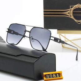 Fashion Metal Dita Lunettes de soleil pour hommes Lunettes de soleil Homme Brand Tople Temple Sonnenbrille Polarize Womens Sun Verres de soleil Casual Goggle Luxury Shade Dhgate