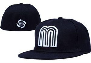 Mode mexique M lettre casquettes de Baseball style d'été Gorra os hommes marque femmes unisexe hiphop entièrement fermé ajusté chapeaux F-7