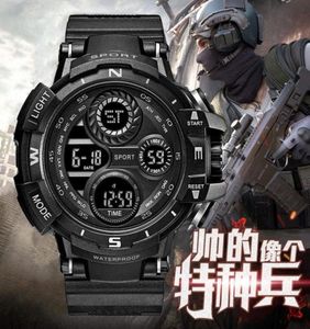 Fashion Military Digital Watch para Men039S Sports Imploude Wating Cronograph Hand Clock G Electronic Shock Creative Wristwa2682205