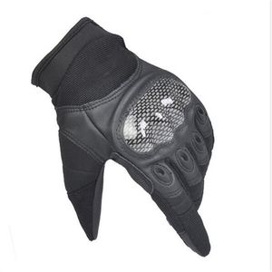 Mode-Militaire Tactische Handschoenen Buitensporten Leger Volledige Vinger Combat Moto Antislip Carbon Shell Handschoenen CNY1337267k