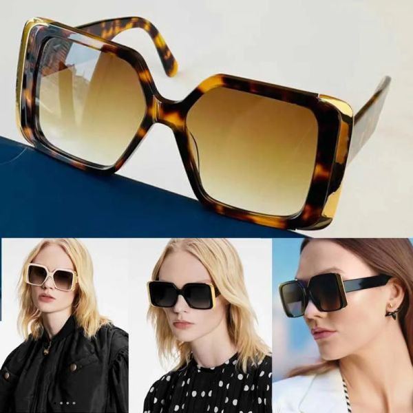 Lunettes de soleil millionnaire de mode Z1664W cadre de marque de luxe intégré logo métal haut de gamme designer de qualité hommes et femmes loisirs shopping lunettes de conduite autonome