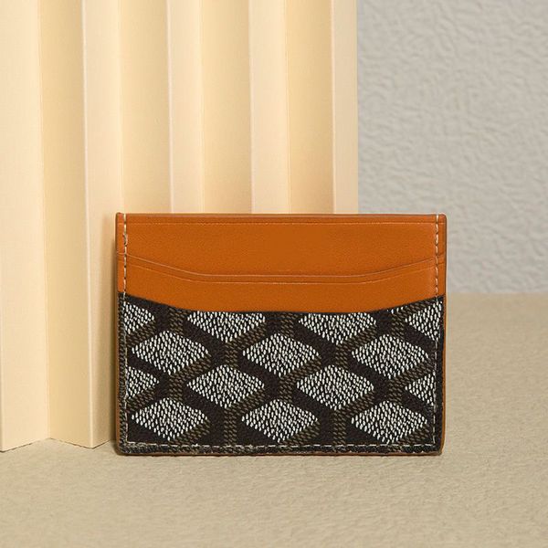 Mode dame Mini porte-monnaie porte-carte porte-clés pochette luxe femmes porte-monnaie poche intérieur fente poignet cuir avec boîte porte-cartes porte-clés porte-monnaie hommes