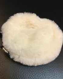 Fashion mini sac de maquillage doux Sac de fête de fourrure d'hiver en hiver classique avec chaîne en peluche mignonne Case Case1274035