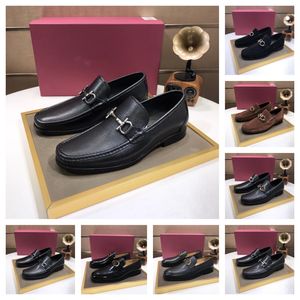 Fashion Mirrors Designer Dress Shoes for Men Slip on Party Luxury Locs Formeal Social Chelsea chaussures de mariage masculin Taille 38-46