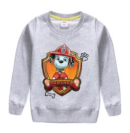 Mode Beweging Hooded Kleding 2018 Herfst Winter De nieuwe Cartoon Print Streetwear Boys and Girl Kinder Comfort Hoodies