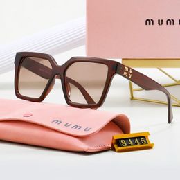 Mode mui mui zonnebril luxe heren ontwerper zonnebril voor vrouw oversized vierkante man zonnebril Dhgate polarisatie dame schaduw sport viper polariseren sonnenbrille