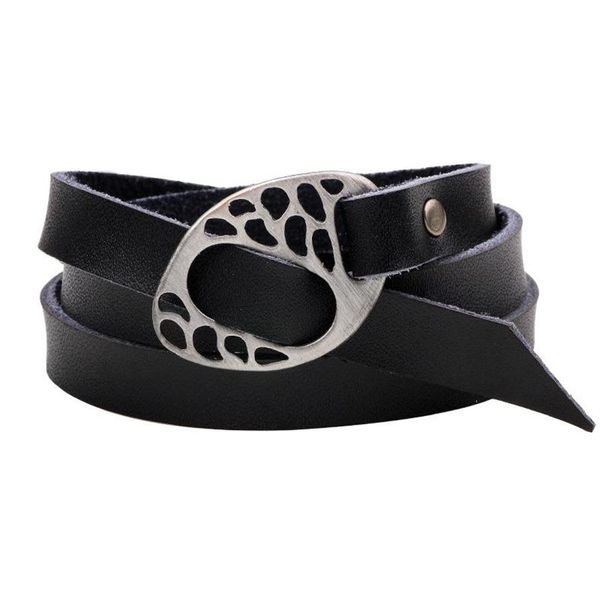 Moda multicapa pulsera de cuero hecha a mano encantos Vevlet Braclet para hombres mujeres ajustable envoltura brazalete joyería Homme Charm Brace263Q