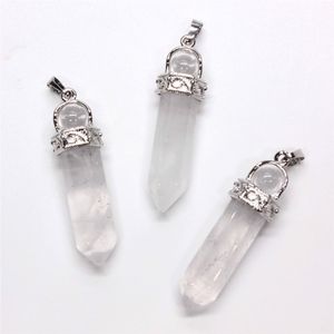 Mode natuurlijke genezing kristallen stenen hangschakel edelsteen voor sieraden maken ketting oorbel