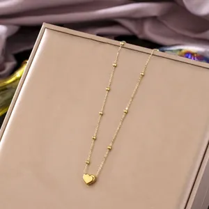 Colliers de mode pour le collier d'accessoires de qualité des femmes vendus avec emballage de boîte # 522024