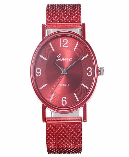 Fashion Nouveau 2019 Femmes Genève PVC Soft Rubbers Bands Simple Design Watch Lady Student