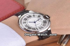 Fashion Nieuwe 36mm datum WSBB0034 Steel Case White Dial Seagull Automatic Dames Watch Leather Riem Ladies Watches Watchzone 4 Colo8632338