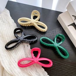 Pinzas para el pelo de resina con forma de flor grandes de 12,5 cm, accesorios para mujeres y niñas, horquillas dulces para la cabeza