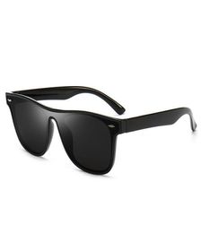 Fashion Nieuwe Blaze Sunglasses Men Women Flash Sun Glasses Brandontwerper Mirror Black Frame Gafas de Sol met Cases44658899