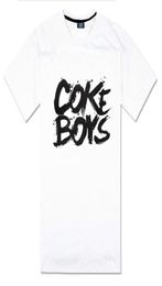 Fashion New Brand Coke Boys 10 Styles Camisetas Hiphop Camisetas de manga corta Camas baratos de cuello para hombre T camisa s Hipping8606573