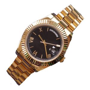 Mode Nouveau Luxe 3A Montres Top Marque Or Mouvement automatique Montre Homme en acier inoxydable Mécanique Montre-Bracelet 8205 Montre de créateur Cadeaux de Noël Montre