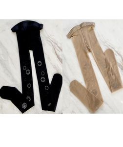 Mode Nieuwe luxe bodems sexy strakke kousen voor vrouwen legging panty vrouw brief gedrukt kous pantyhoses5039184