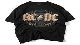 Mode Nouvel Homme Chemise À Manches Courtes T-shirt Hommes D'été Tee Imprimer ACDC Coton T-shirts Hommes 3D Designer Vêtements Plus La Taille M3XL Roc8338277