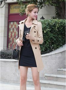 Mode NOUVEAU trench-coat vêtements Western Style Automne hiver robe manteau grands chantiers trench-coat cadeaux