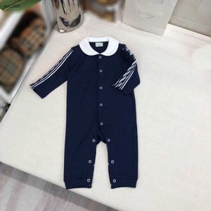 Mode pasgeboren jumpsuits huidverzorging peuter kleren maat 52-90 cm baby kruipende pak baby hoge kwaliteit revers bodysuit 24april