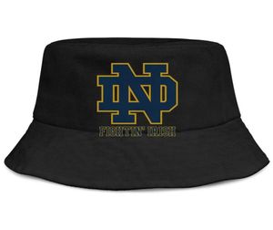 Mode Notre Dame Fighting Irish football logo unisexe pliable seau chapeau Cool Original pêcheur plage visière vend melon casquette bl3485364