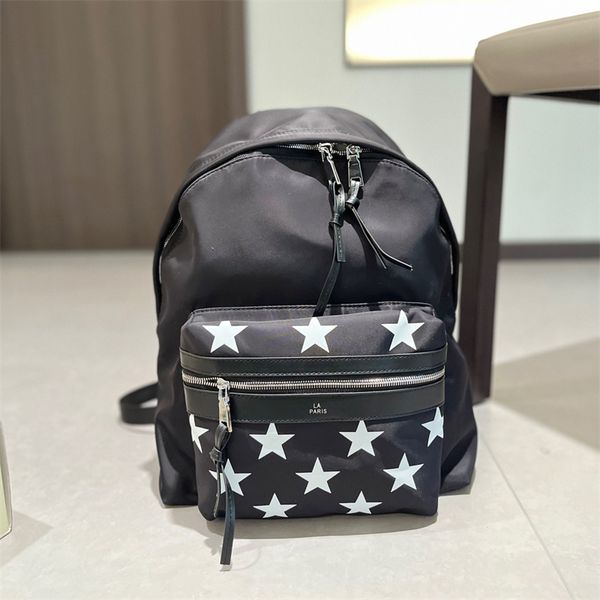 Mochila de nailon a la moda, mochila escolar de diseño, mochila sencilla y breve, bolso de hombro para hombre joven y mujer, bolsos diarios de negocios