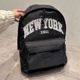 Mode nylon backpack luxe reistas heren rugzakken letters tassen mode paris schoolbags voor mannen ontwerper casual packs dames b bags cyd24031101-12