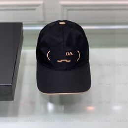 Mode nylon hoed designer honkbal caps heren gemonteerd casquette luxe gouden zijde gebreide letters cap dames sport p hoeden katoen binnen 2022