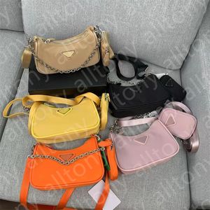 mode Nylon femme luxes hommes designers sacs dame bandoulière fourre-tout Hobo épaule sacs à main sacs à main sac portefeuille 2 pièces ensemble