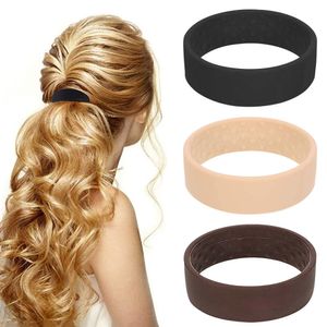 Fashion o Hair Tie Band un large groupe de poney clip large poney poneable pliable band