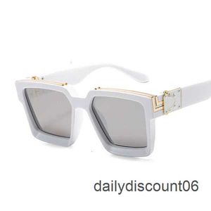 Mode Off w Lunettes De Soleil Classique Carré Lunettes De Soleil Hommes Marque Designer Conduite Blanc Noir Lunettes De Soleil Mâle Miroir Rétro Vintage Gafas De SolAUVO