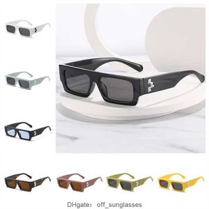 Mode OFF W Lunettes de soleil Luxe Offs Blanc Hommes et Femmes UV400 généreux plein cadre grande plaque lunettes de protection de haute qualité S 2239 boîte aléatoire 6LSX