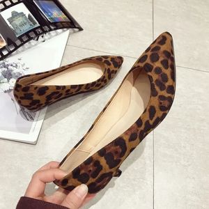 Mode bureau dame chaussures femmes talons bas bout pointu marque de mode femmes pompes femme talons hauts noir rouge léopard chaussures peu profondes 240307