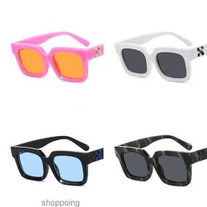 Fashion Offs Frames Zonnebrillen Merk Mannen Sunglass Arrow x Frame Brillen Trend Vierkante Sunglasse Sport Reizen Zonnebril 93cg