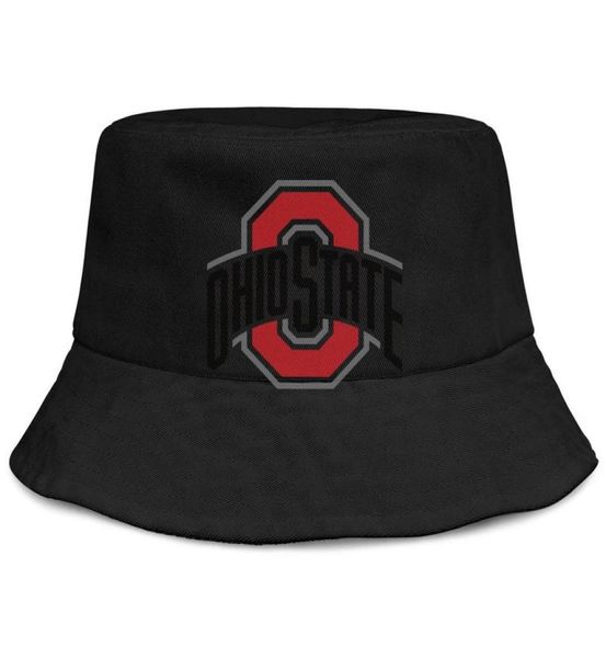Fashion Ohio State Buckeyes Equipo primario logo unisex Plegable Bucket Hat Fit Custom Fisherman Beach Vida vende Bowler Cap Sport 38956700