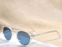 Mode ov5186 Gregory Peck lunettes ov 5186 lunettes de soleil polarisées cadres Vintage optique myopie femmes et hommes lunettes