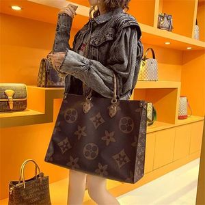 FASHION ONTHEGO M44925 M44926 WOMEN luxurys designers bags genuine leather Handbags messenger crossbody shoulder bag Totes Wallet