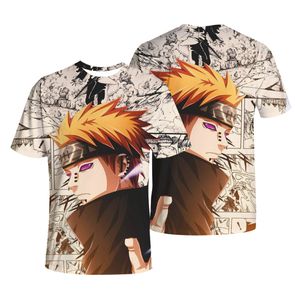 Mode extérieure 3D t-shirt hommes femmes t-shirt Anime à manches courtes t-shirts col rond hauts cartoontshirt 122