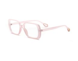 Mode surdimensionné carré sungoggles féminins verres à cadres clairs lentilles vintage semi-lunettes semi les lunettes optiques Frames4278879