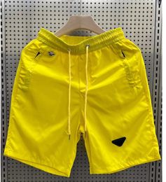 Pantalon de mode Shorts masculins Praddas Designer Marque PRD Luxury Sports Summer Summer Femmes de maillot de bain Triangle Pant