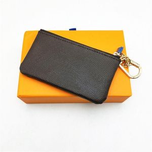 Fashion Paris Style Coin Pouch Classic Men Femme Dame Coin Purse porte Key Wallet Kids Mini portefeuille avec box169r