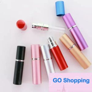 Fashion Party Favor 5ml Parfum Verstuiver Fles Draagbare Mini Aluminium Hervulbare Spray Parfumflesjes Make-Up Containers Voor Reiziger