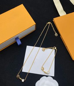 Mode hanglank ketting armbandpak designer kettingen stenen letters ontwerp bruiloft cadeau topkwaliteit5929765