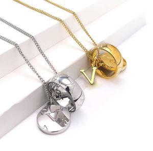 Mode hanger ketting luxe kettingen persoonlijkheid design sieraden goud en zilver