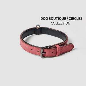 Fashion Pet Dog Collar Frosted Design Verstelbare Training Puppy Collars Teddy Schnauzer Bichon Huisdieren Honden Accessoires