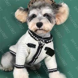 Mode Huisdieren Trui Cardigan Dog Apparel Gebreide Sweaters Pet Jas Sweatshirts Feest Stijl Schnauzer Honden Kleding