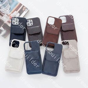 Cajas de teléfono de moda para iPhone 15pro max 12 13 12 14 Pro Max 14proMax 15 14 Plus X XS XR XSMAX PU Funda de cuero Diseñador Shell protector con cubierta de billetera Titular de la tarjeta