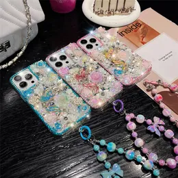 Mode telefoonhoesjes voor iPhone 15 Pro Max 15 15Pro 14 plus 12 11 13 14Pro 14 Pro Max X XR XSMax Cover Clear Glitter Rhine Stone Case Bling Shiney Cover