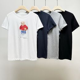 Fashion Play Designer Mens T-shirt Coton Anime Bear hommes et femmes T-shirt lâche col rond manches courtes vêtements pour hommes M-3XLqiao